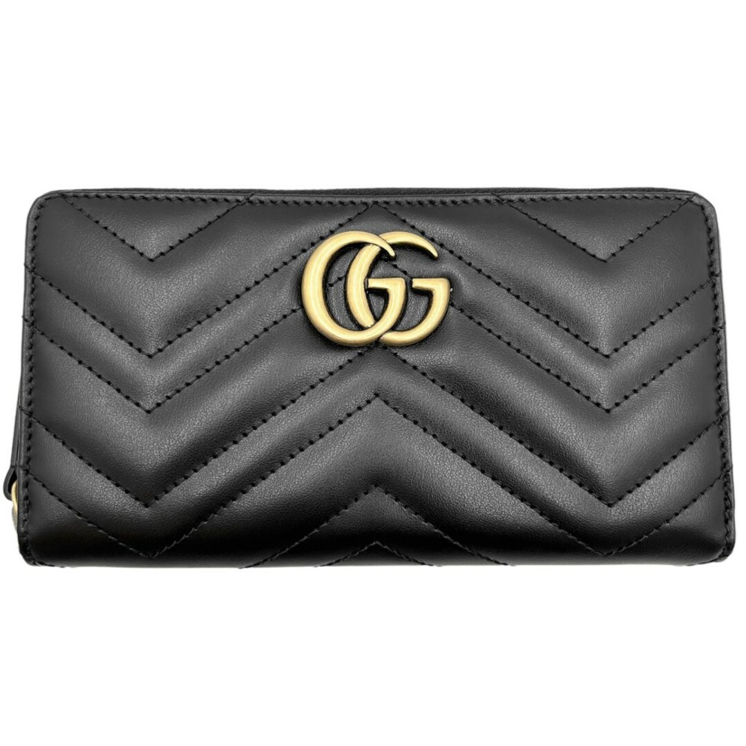 GUCCI グッチ 長財布 GGマーモント ジップアラウンドウォレット GUCCI グッチ 長財布 GGマーモント ジップアラウンドウォレット