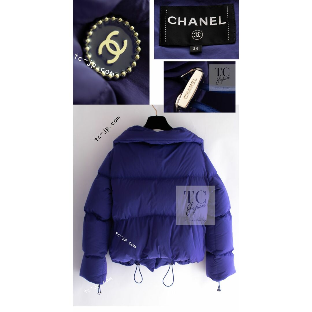 CHANEL - シャネル ダウン ジャケット CHANEL バイオレット CHANEL - シャネル ダウン ジャケット CHANEL バイオレット