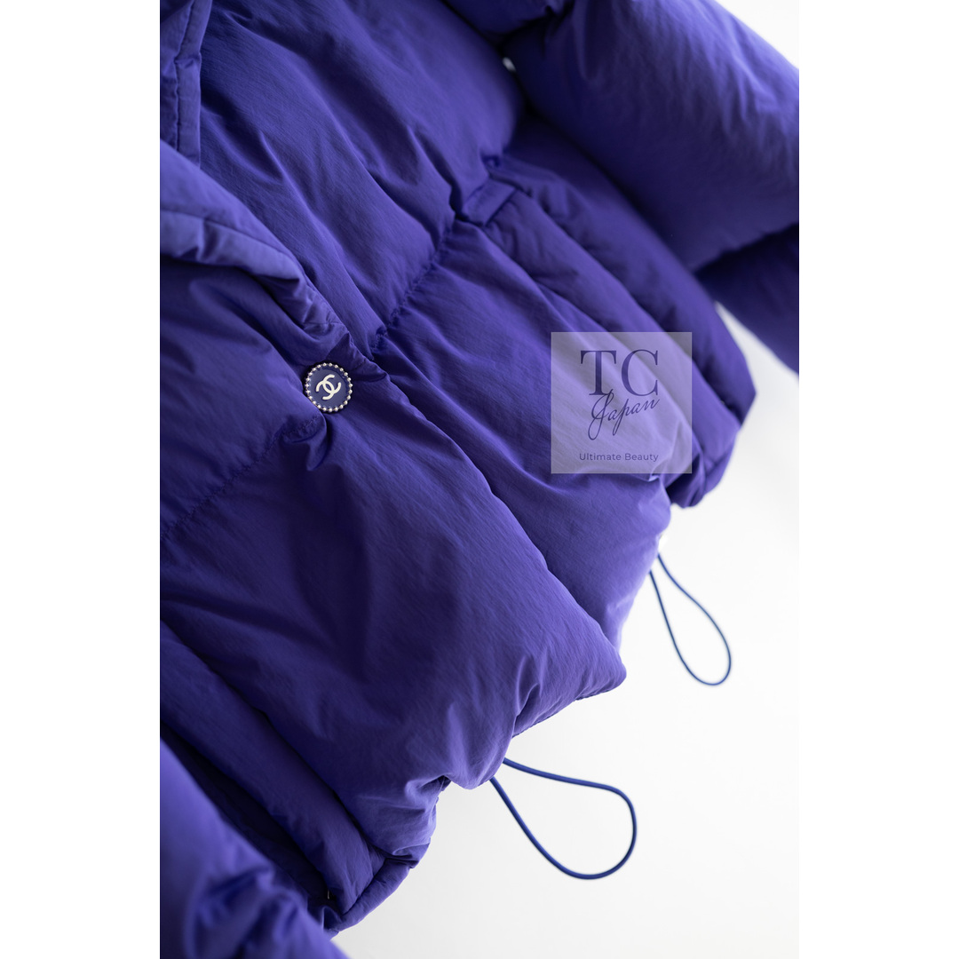 CHANEL - シャネル ダウン ジャケット CHANEL バイオレット CHANEL - シャネル ダウン ジャケット CHANEL バイオレット