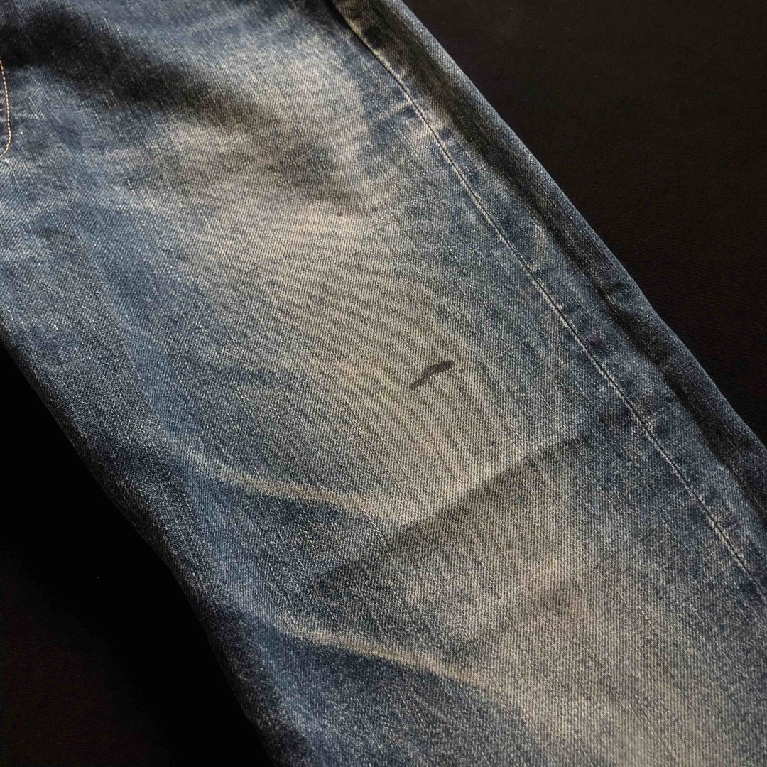 EVISU - 激レア 初期 EVIS U無しタブ エヴィスジーンズ EVISU - 激レア 初期 EVIS U無しタブ エヴィスジーンズ