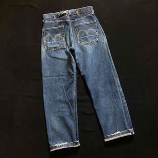 EVISU - 激レア 初期 EVIS U無しタブ エヴィスジーンズ EVISU - 激レア 初期 EVIS U無しタブ エヴィスジーンズ