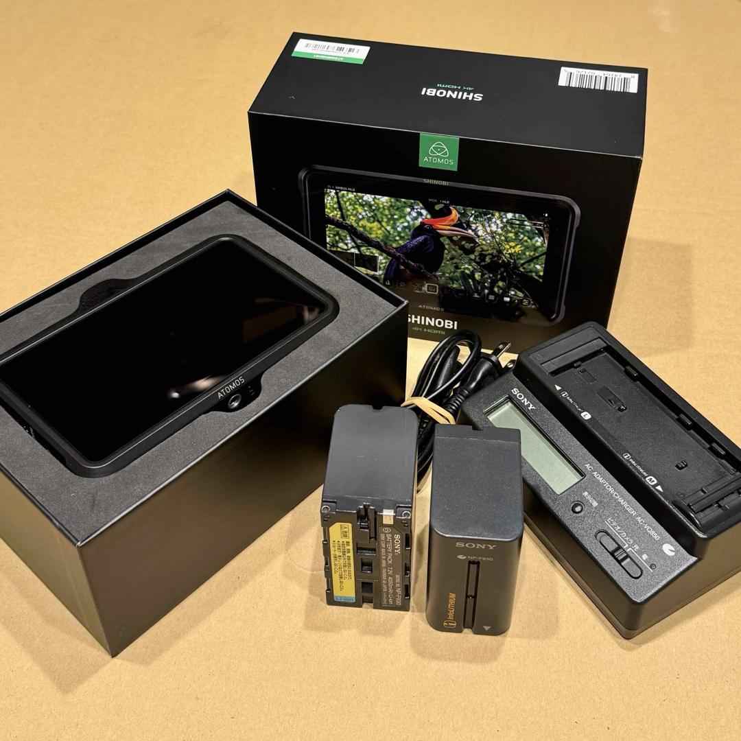 ATOMOS SHINOBI 5.2インチ 4K HDMI モニター ATOMOS SHINOBI 5.2インチ 4K HDMI モニター