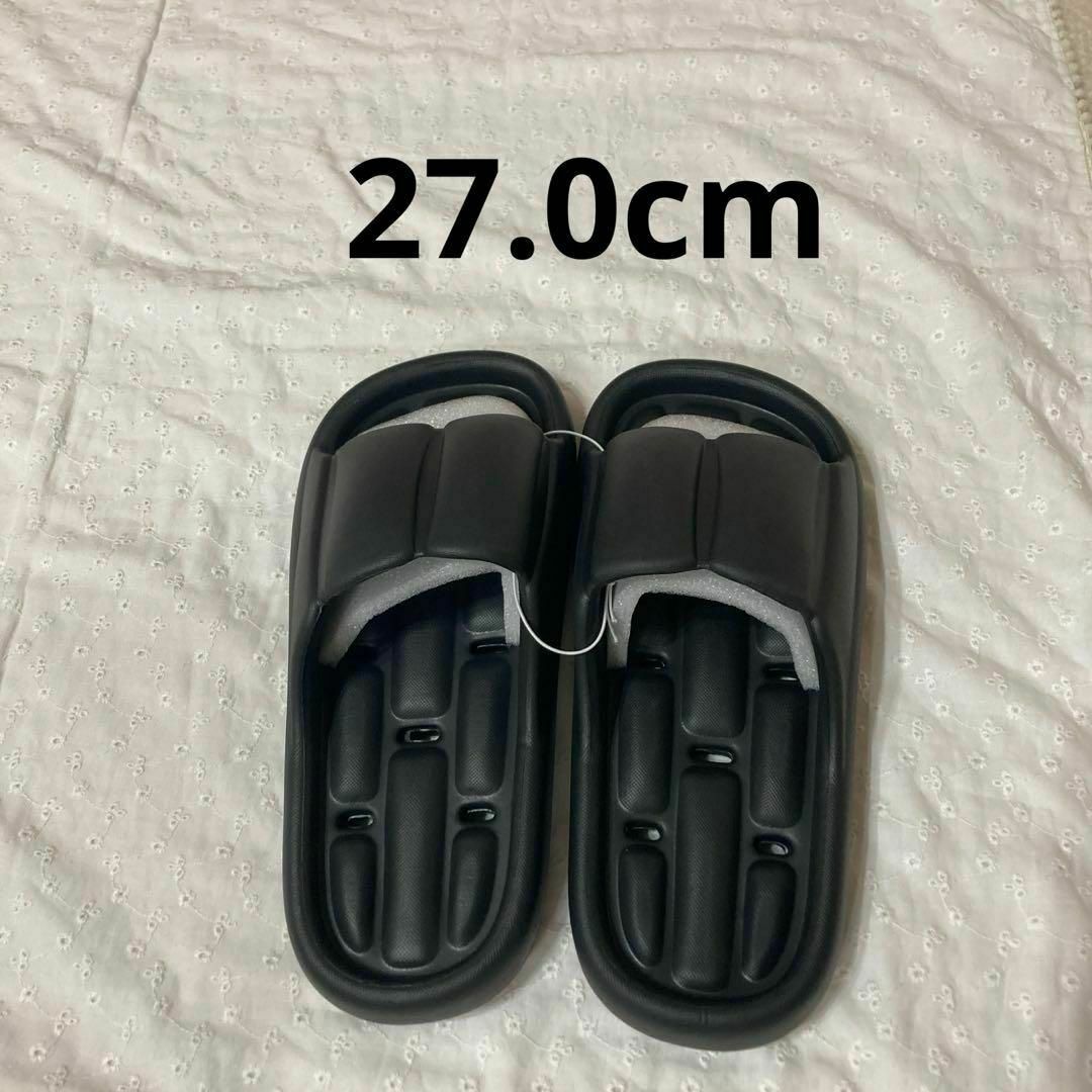 27.0cm❗️男女兼用 サンダル ブラック メンズの靴/シューズ(サンダル)の商品写真