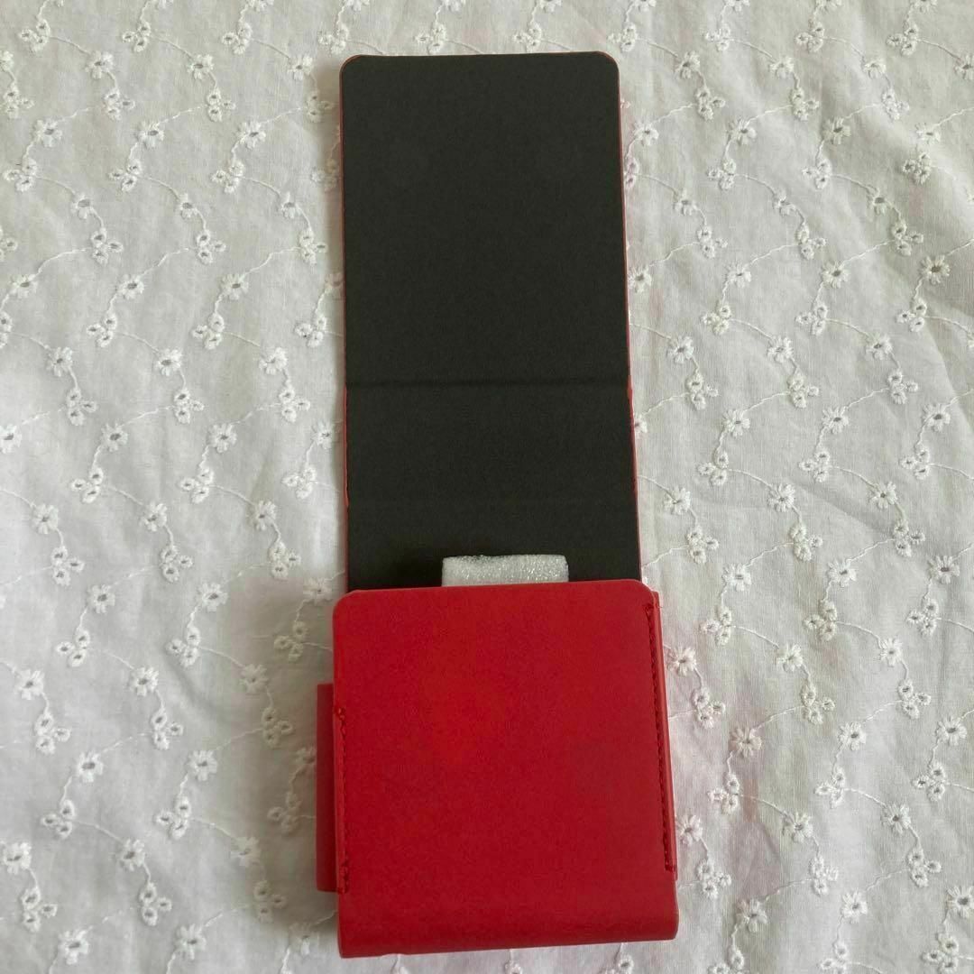 NONNICO H1専用レザーケース レッド 過熱式タバコ 収納ケース メンズのファッション小物(タバコグッズ)の商品写真