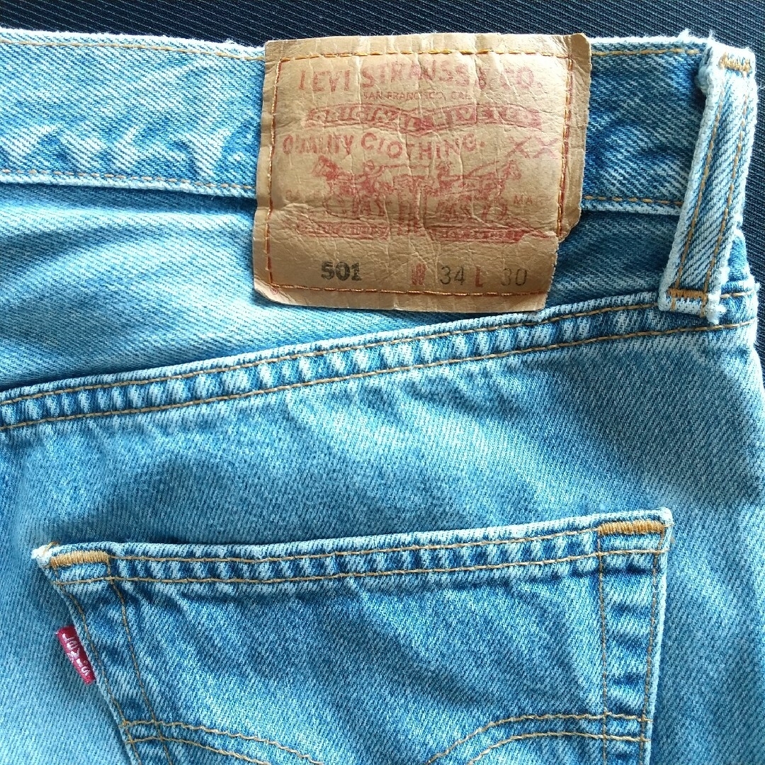 Levi's リーバイス 501 カナダ製 ジーンズ ボタン裏217 希少の Levi's リーバイス 501 カナダ製 ジーンズ ボタン裏217 希少の