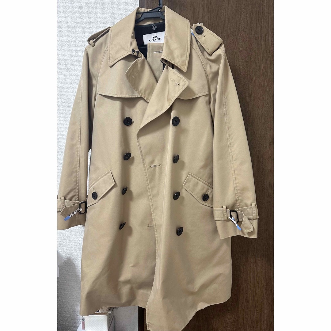 COACH - COACH ベージュ トレンチコート XSP クリーニング済みの COACH - COACH ベージュ トレンチコート XSP クリーニング済みの
