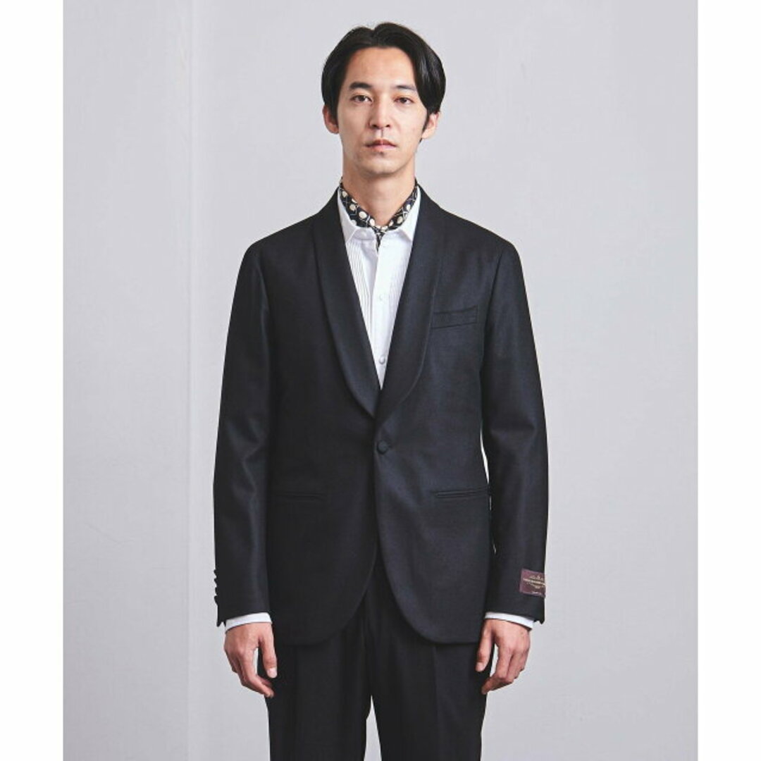 UNITED ARROWS - 【BLACK】ブラック ライトフランネル ショール UNITED ARROWS - 【BLACK】ブラック ライトフランネル ショール