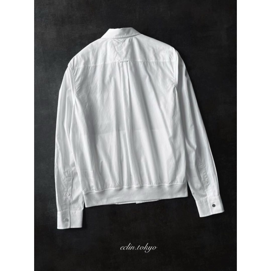 HERMES - HERMES シャツジャケット 2WAYダブルZIP セリエボタン HERMES - HERMES シャツジャケット 2WAYダブルZIP セリエボタン