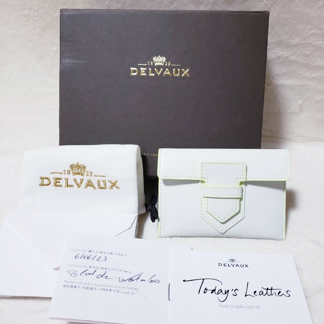 DELVAUX デルヴォー レザー カードケース カード入れ 名刺入れ DELVAUX デルヴォー レザー カードケース カード入れ 名刺入れ