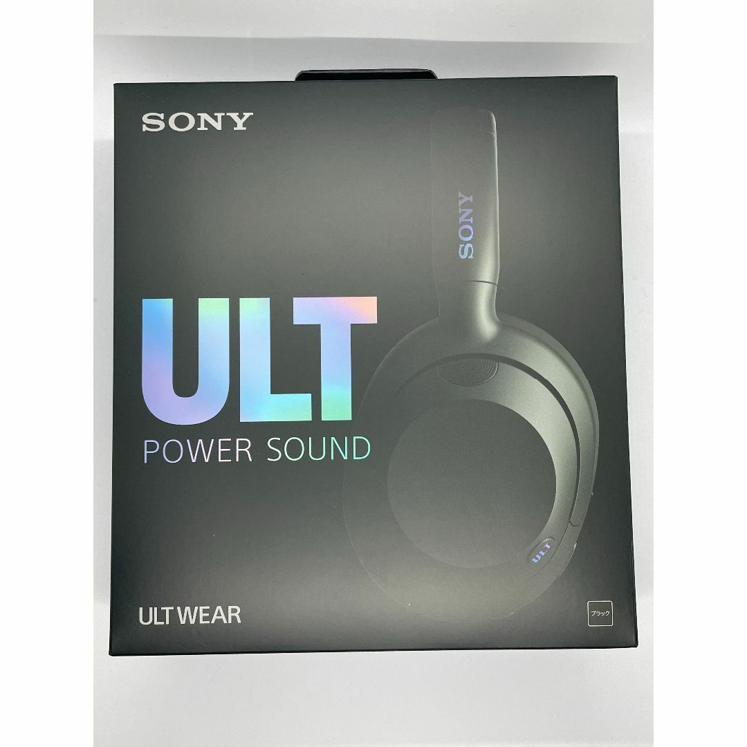 SONY ULT POWER SOUND ワイヤレスヘッドホン ブラック(ULT SONY ULT POWER SOUND ワイヤレスヘッドホン ブラック(ULT