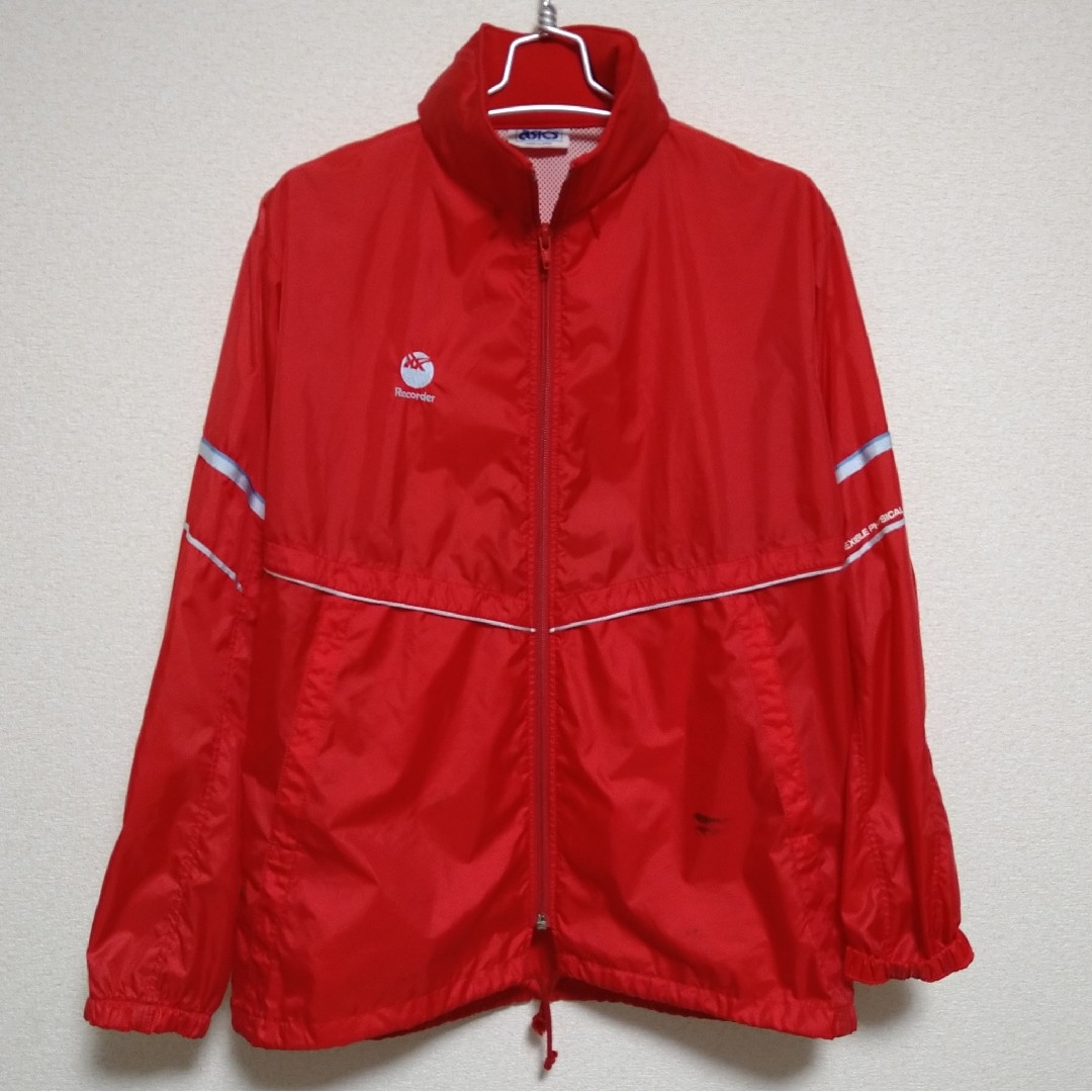 ASICS TIGER - アシックス レコーダー ナイロンジャケット 80s ASICS TIGER - アシックス レコーダー ナイロンジャケット 80s