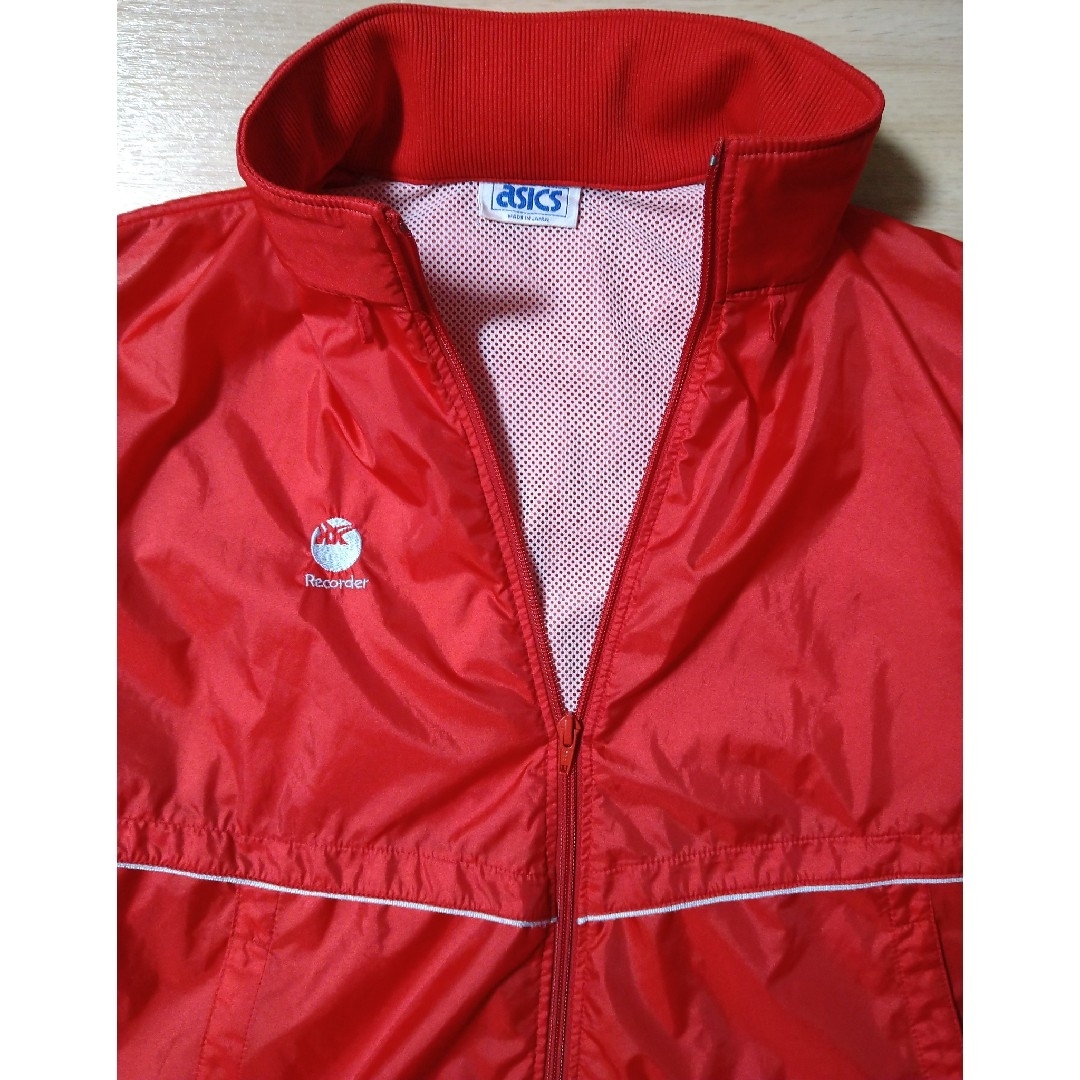 ASICS TIGER - アシックス レコーダー ナイロンジャケット 80s ASICS TIGER - アシックス レコーダー ナイロンジャケット 80s