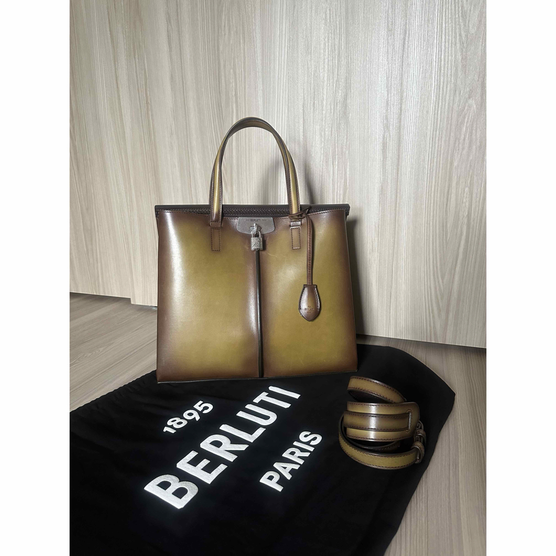 BERLUTI - 定価80万 ベルルッティ ルッティ38 レザー トート BERLUTI - 定価80万 ベルルッティ ルッティ38 レザー トート