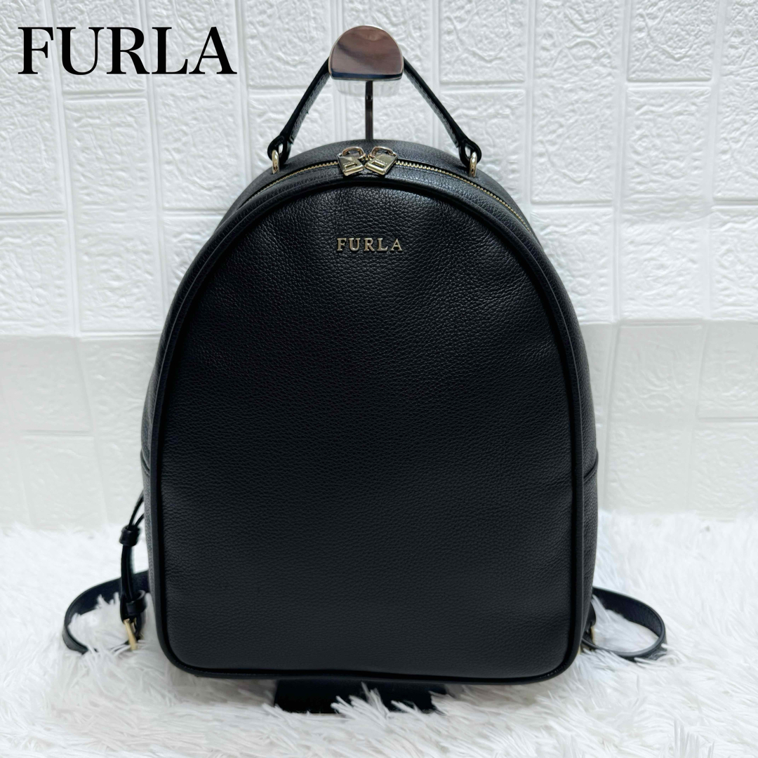 FURLAフルラのリュック（メンズ レザー製ビジネスバッグ