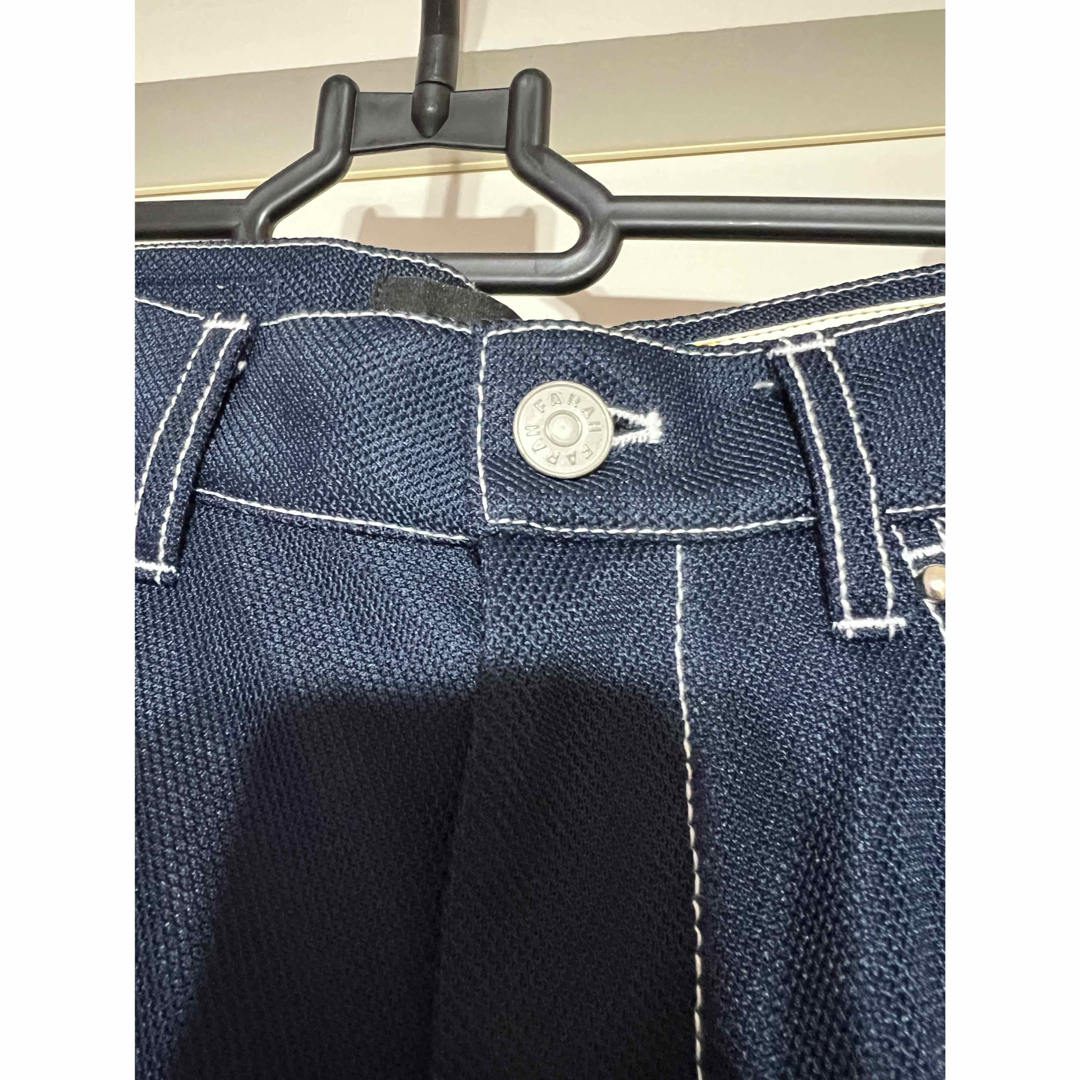 FARAH X MYne】 スタッズワイドパンツ FARAH X MYne】 スタッズワイドパンツ