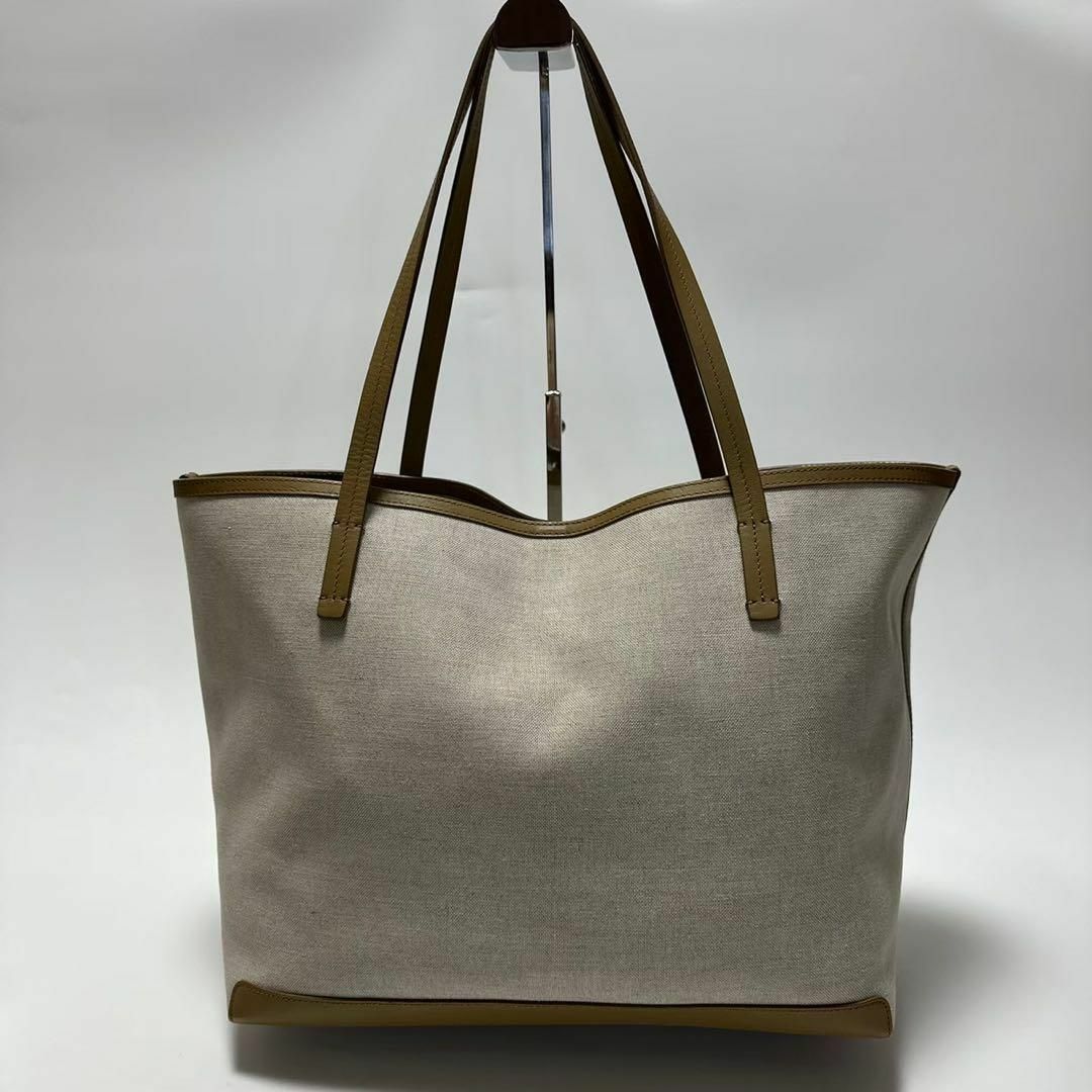 THE ROW - 【美品】ザロウ THE ROW キャンバス レザー パーク THE ROW - 【美品】ザロウ THE ROW キャンバス レザー パーク