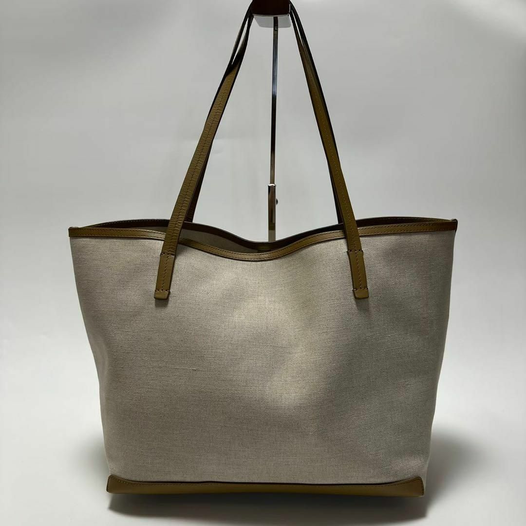 THE ROW - 【美品】ザロウ THE ROW キャンバス レザー パーク THE ROW - 【美品】ザロウ THE ROW キャンバス レザー パーク