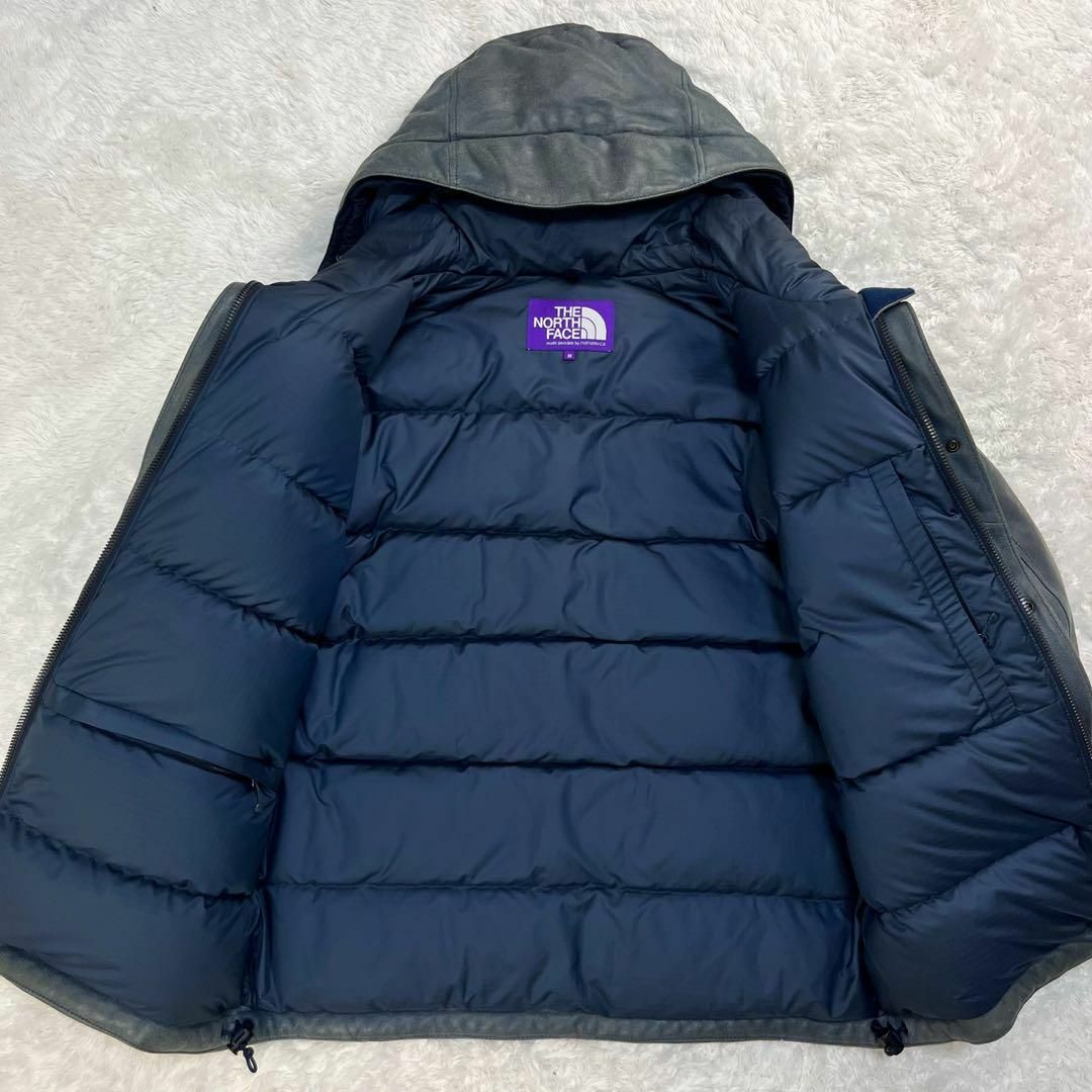 THE NORTH FACE - 【希少】ノースフェイス☆レザーダウン THE NORTH FACE - 【希少】ノースフェイス☆レザーダウン