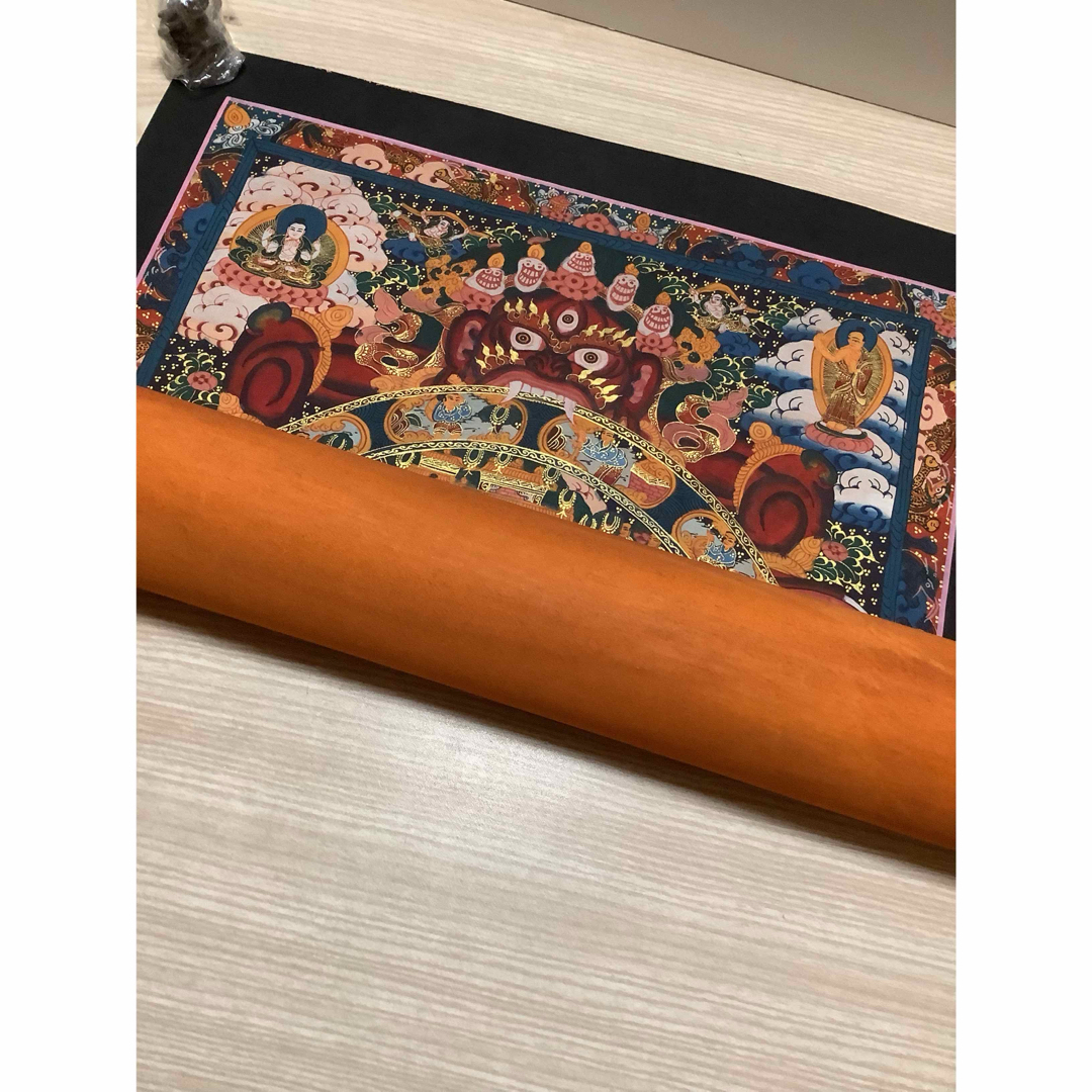 チベット密教 新品 1点物 》 手描き 曼荼羅 仏陀 六道輪廻 仏教 チベット密教 新品 1点物 》 手描き 曼荼羅 仏陀 六道輪廻 仏教