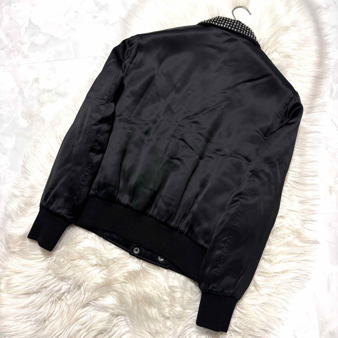SAINT LAURENT - 本物 極美品 サンローランパリ クリスタル装飾 SAINT LAURENT - 本物 極美品 サンローランパリ クリスタル装飾