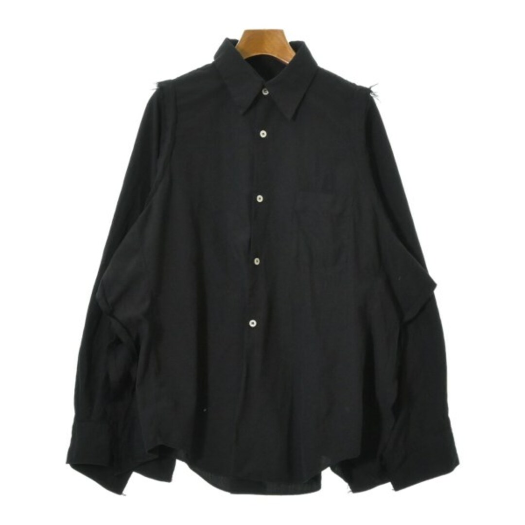 COMME des GARCONS コムデギャルソン ブラウス S 黒 【古着 COMME des GARCONS コムデギャルソン ブラウス S 黒 【古着