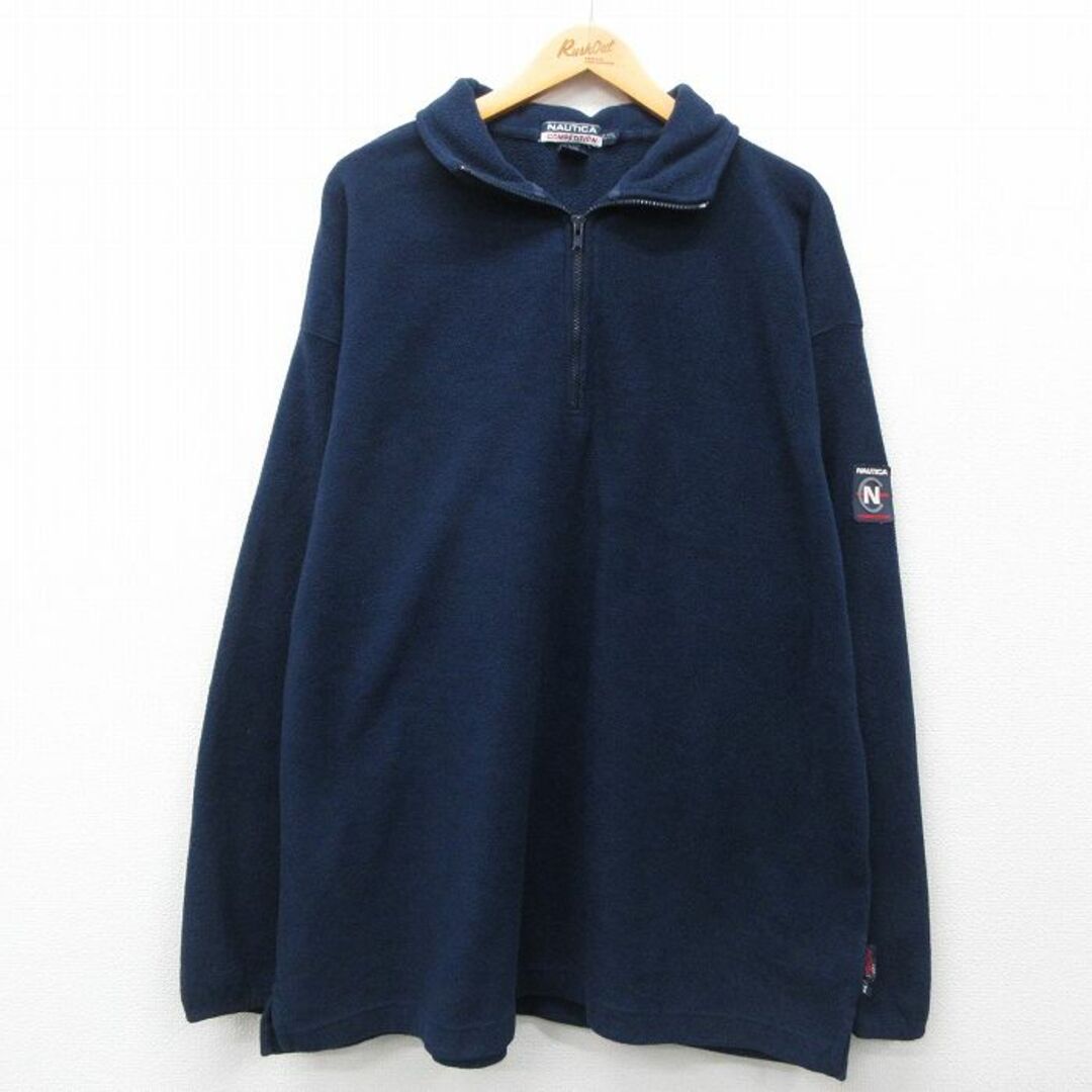 NAUTICA - XL☆古着 ノーティカ NAUTICA 長袖 ハーフジップ NAUTICA - XL☆古着 ノーティカ NAUTICA 長袖 ハーフジップ