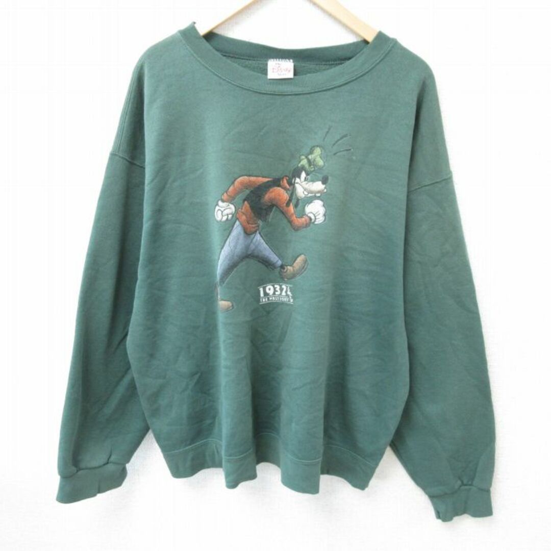 Disney - XL☆古着 長袖 スウェット メンズ 90年代 90s Disney - XL☆古着 長袖 スウェット メンズ 90年代 90s