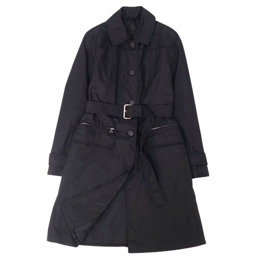 PRADA - 美品 プラダ PRADA コート ロングコート 中綿入り PRADA - 美品 プラダ PRADA コート ロングコート 中綿入り