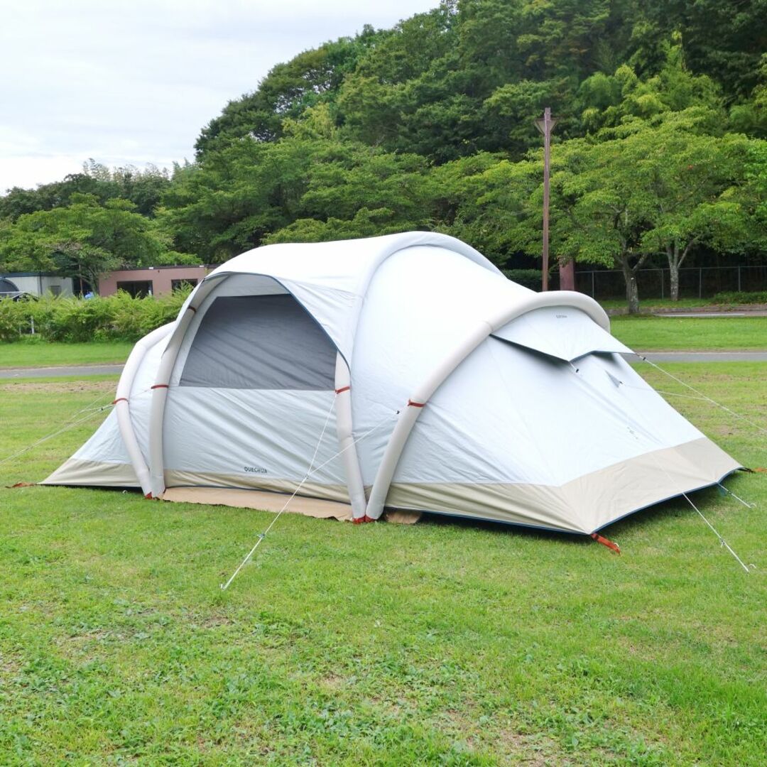 ケシュア QUECHUA AIR SECONDS FAM 4.2 FRESH&BLACK 4人用 2 ケシュア QUECHUA AIR SECONDS FAM 4.2 FRESH&BLACK 4人用 2
