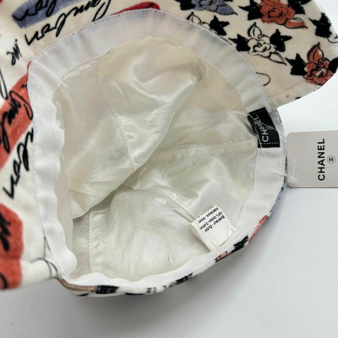 CHANEL - 【タグ付き未使用品】CHANEL ハット 帽子 フラワー S CHANEL - 【タグ付き未使用品】CHANEL ハット 帽子 フラワー S