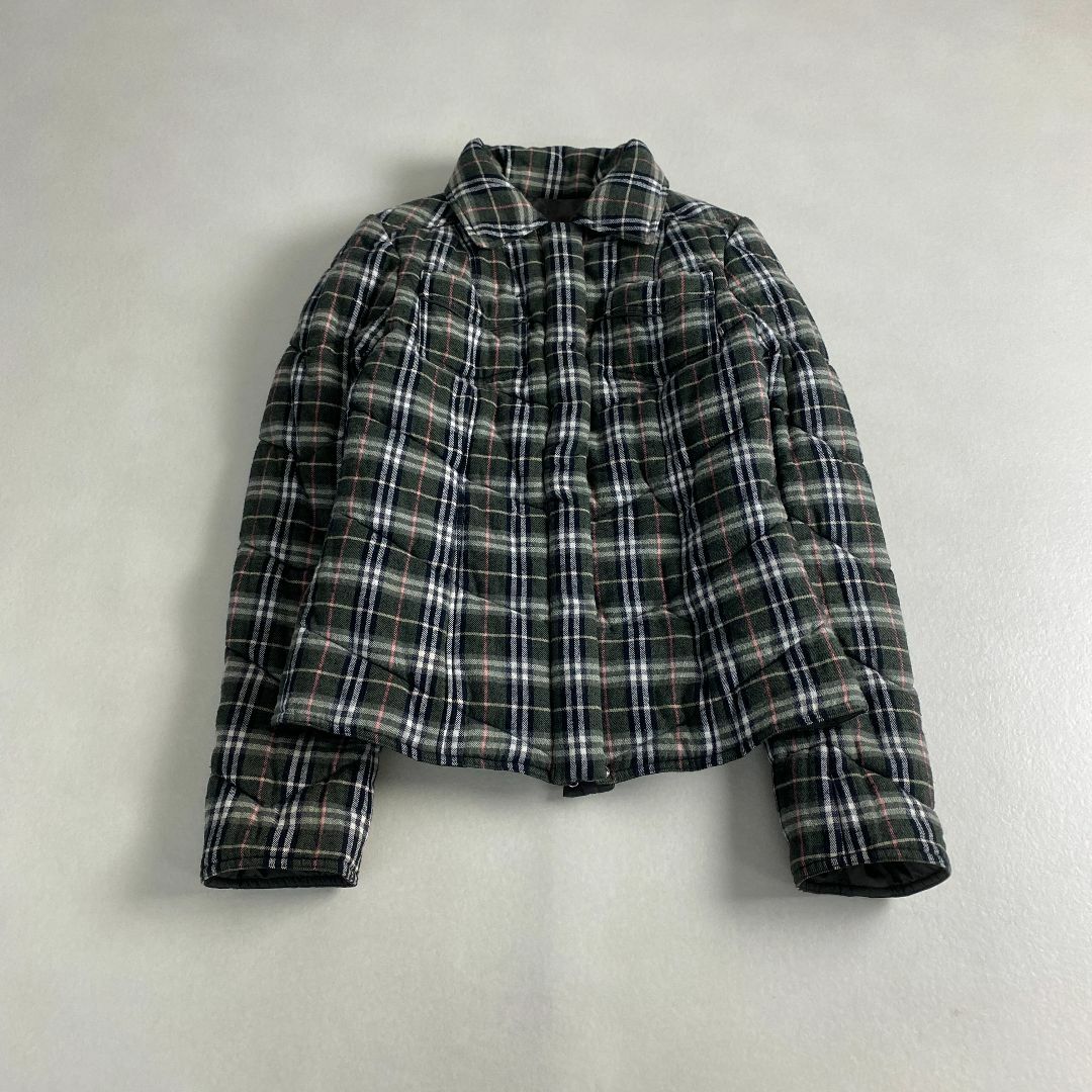 美品 バーバリーブルーレーベル ブルゾン リバーシブル 2way 美品 バーバリーブルーレーベル ブルゾン リバーシブル 2way
