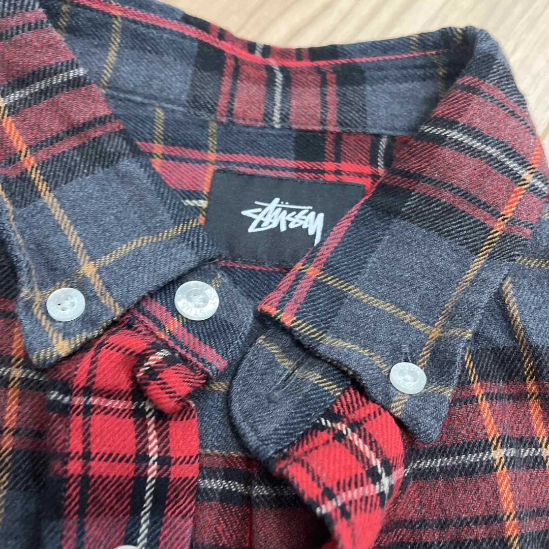 STUSSY - ステューシー シャツ メンズ レッド チェックの通販 by STUSSY - ステューシー シャツ メンズ レッド チェックの通販 by