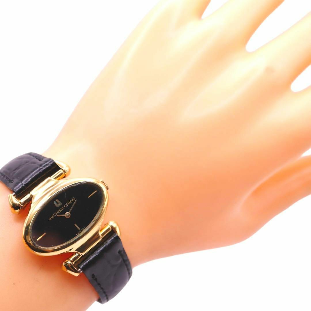 良品 UNIVERSAL GENEVE オーバル 手巻き 腕時計 1042 良品 UNIVERSAL GENEVE オーバル 手巻き 腕時計 1042