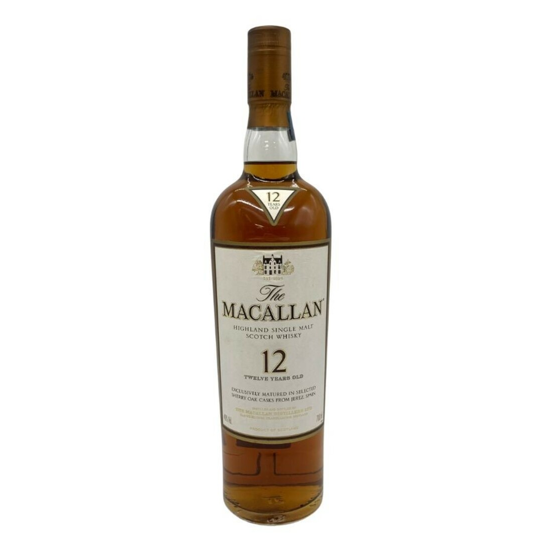 マッカラン 12年 ハイランド シェリーオーク 旧ボトル 700ml【Q】 マッカラン 12年 ハイランド シェリーオーク 旧ボトル 700ml【Q】