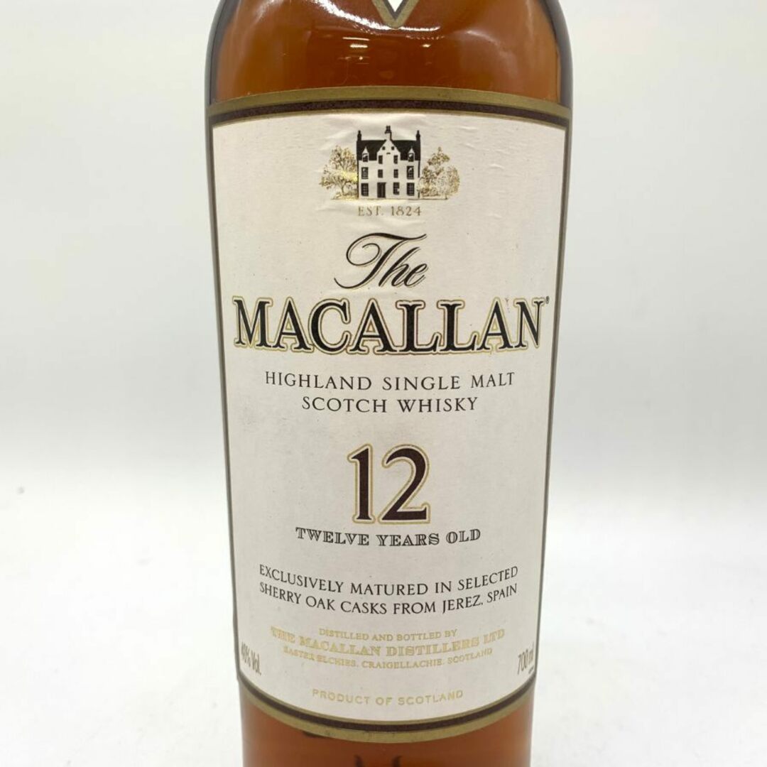マッカラン 12年 ハイランド シェリーオーク 旧ボトル 700ml【Q】 マッカラン 12年 ハイランド シェリーオーク 旧ボトル 700ml【Q】