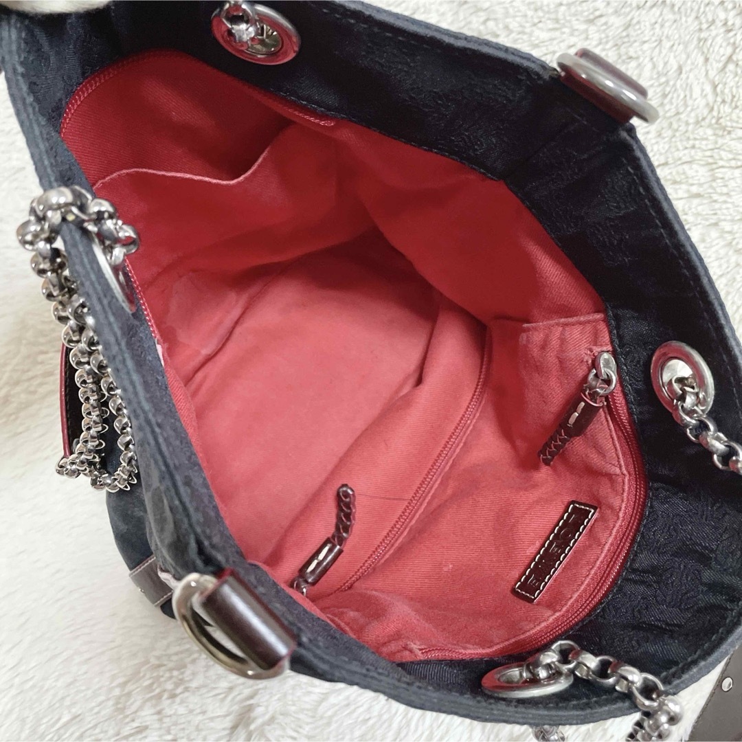 LOEWE - 美品 希少 LOEWE ロエベ バケツ チェーン アナグラム LOEWE - 美品 希少 LOEWE ロエベ バケツ チェーン アナグラム
