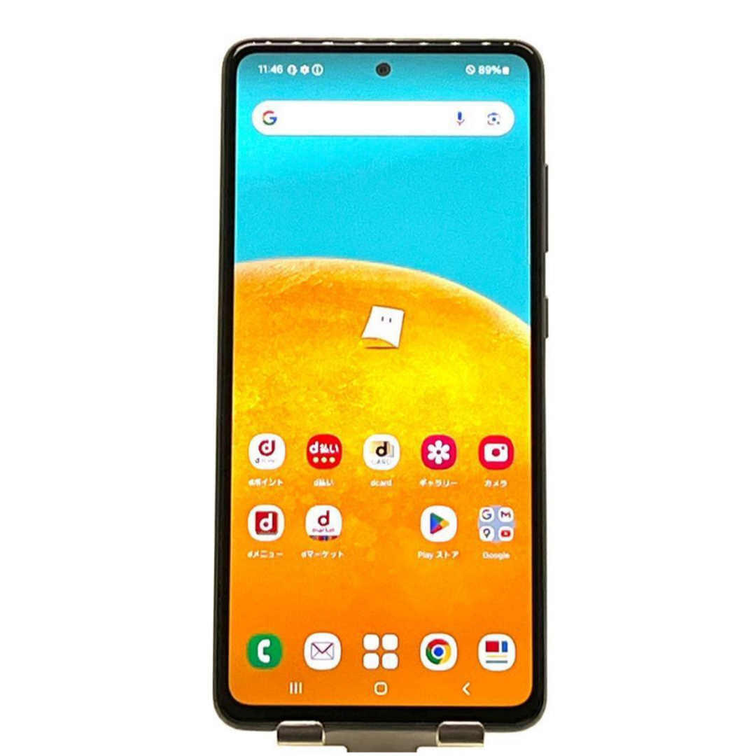 Galaxy A52 5G SC-53B ブラック docomo SIMフリー㉘ Galaxy A52 5G SC-53B ブラック docomo SIMフリー㉘