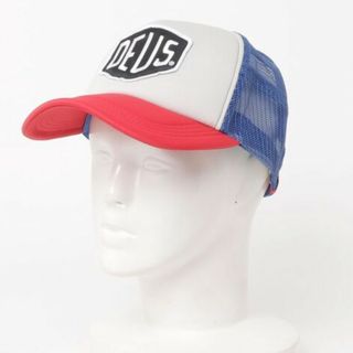 デウスエクスマキナ(Deus Ex Machina)のデウスエクスマキナ スナップバックキャップ BAYLANDS ブルー レッド(キャップ)