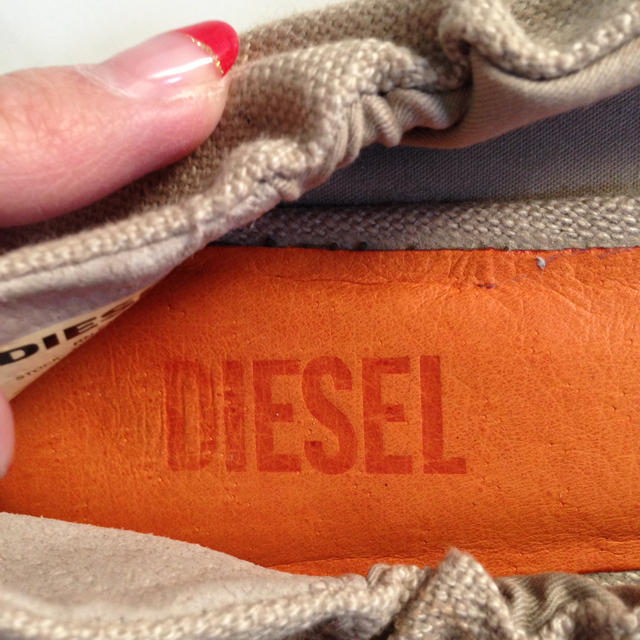 DIESEL(ディーゼル)のDIESEL フラットシューズ レディースの靴/シューズ(ハイヒール/パンプス)の商品写真