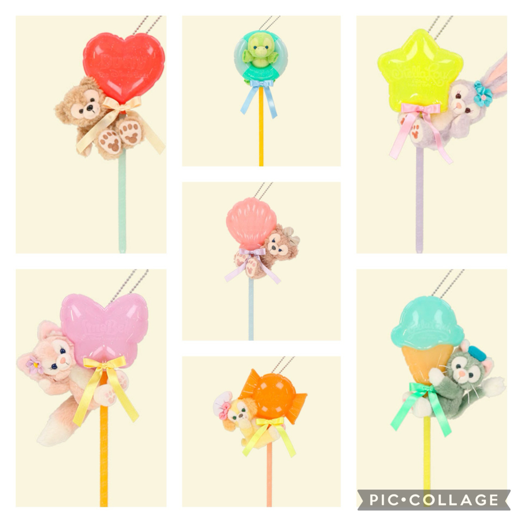 ぬいぐるみスティック コンプリートセット 全7種類 ダッフィー ぬいぐるみスティック コンプリートセット 全7種類 ダッフィー