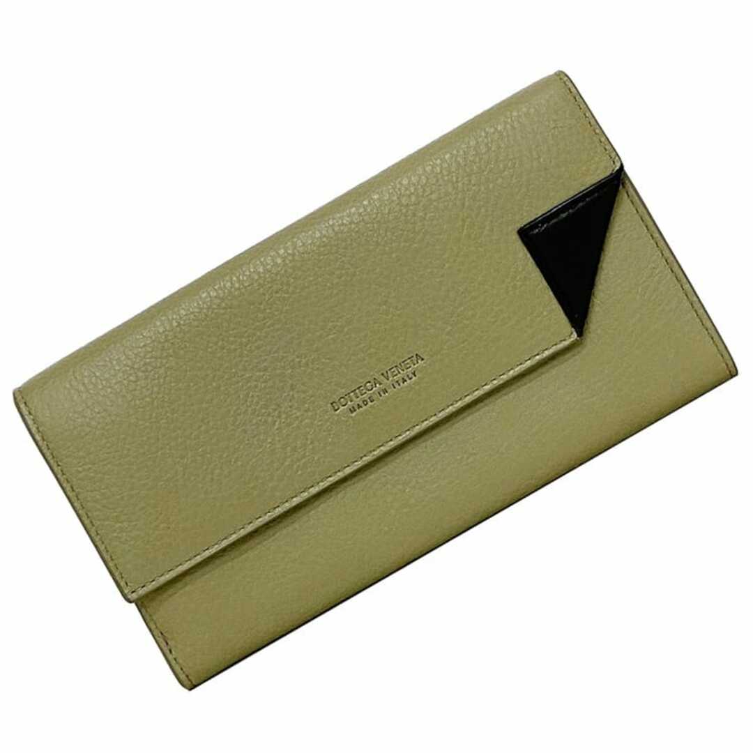 BOTTEGA VENETA - ボッテガヴェネタ 二つ折り 長財布 ベージュ BOTTEGA VENETA - ボッテガヴェネタ 二つ折り 長財布 ベージュ