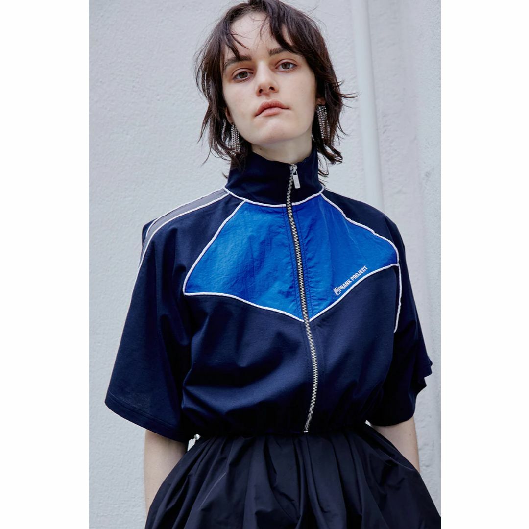 POPPY pink wave tulle tops あさぎーにょ シャツ/ブラウス(長袖