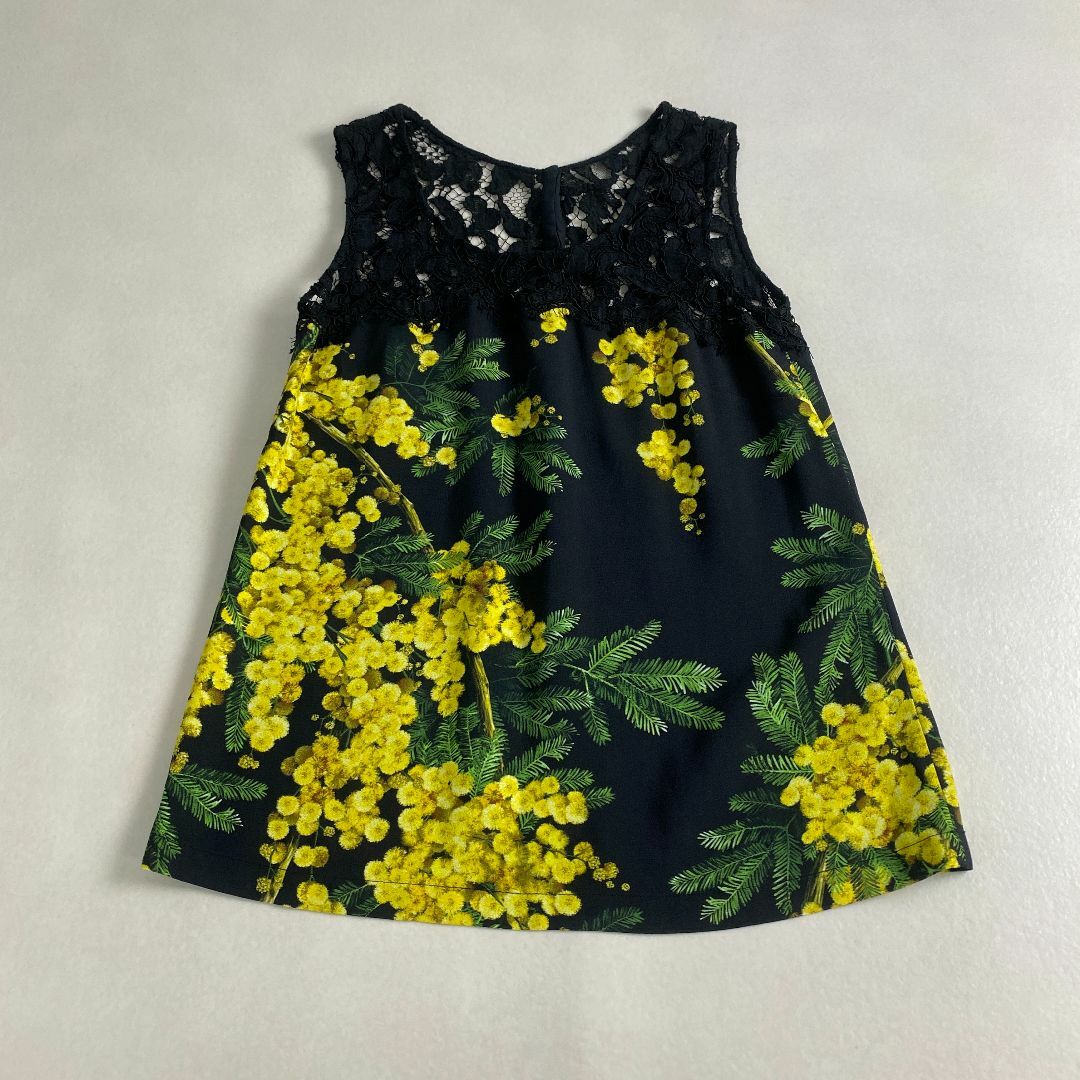 DOLCE&GABBANA - 美品　ドルチェアンドガッバーナ　ブラウス　ノースリーブ　カットソー　レース　柄