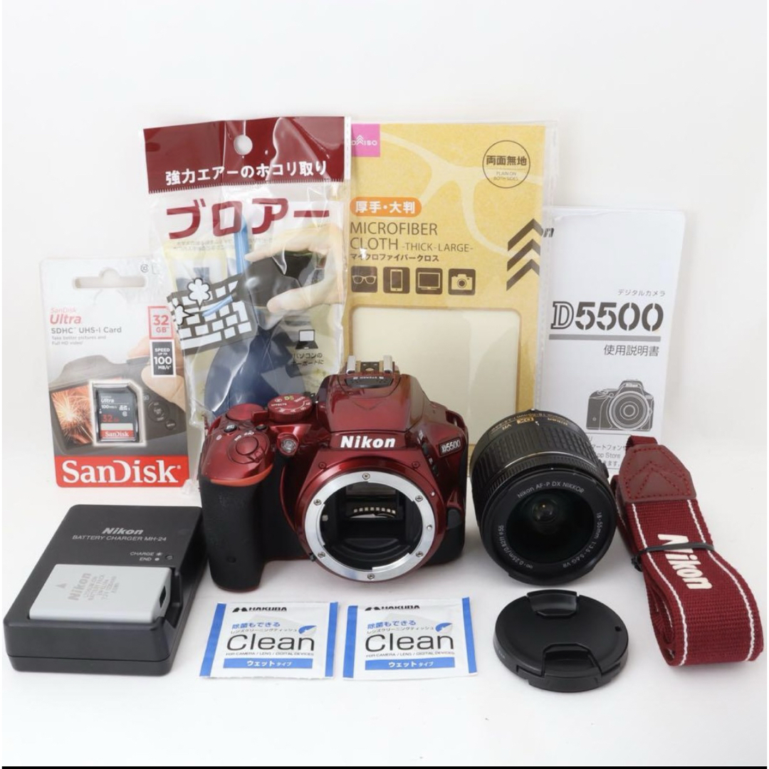 Wi-Fi搭載❤️Nikon D5500❤️高性能一眼レフカメラ❤️ Wi-Fi搭載❤️Nikon D5500❤️高性能一眼レフカメラ❤️