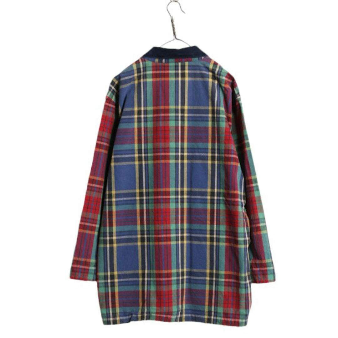 人気の贈り物が エディーバウアー 90s コットン カバーオール チェック 女性用