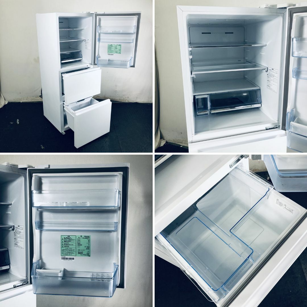 ☆自社エリア内限定商品☆ 中古 2ドア冷蔵庫 ハイセンス (No.9503) ☆自社エリア内限定商品☆ 中古 2ドア冷蔵庫 ハイセンス (No.9503)