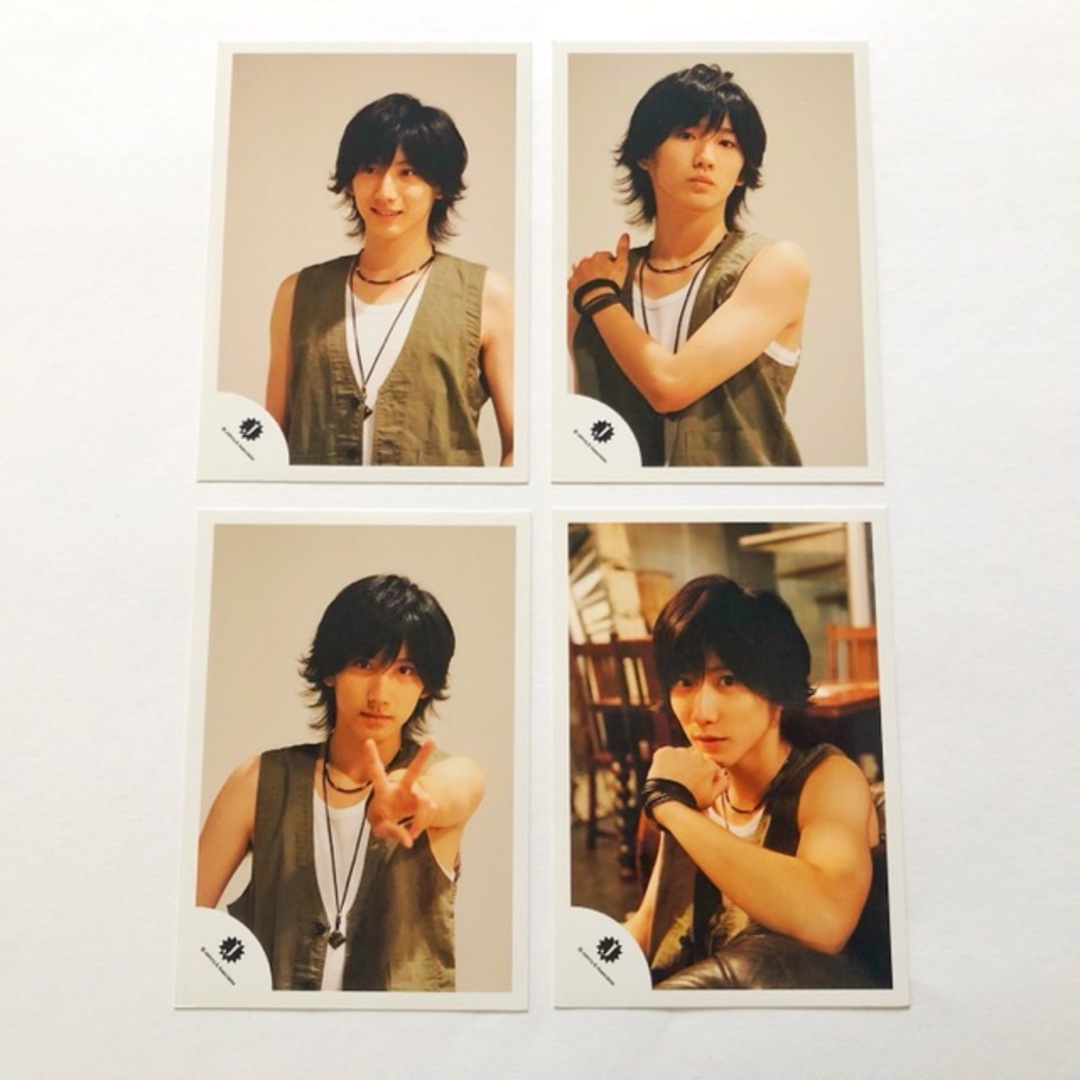 SixTONES 京本大我 Jr. ジュニア時代 Jロゴ 公式写真 4枚セット SixTONES 京本大我 Jr. ジュニア時代 Jロゴ 公式写真 4枚セット