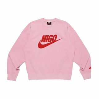 ナイキ(NIKE)のS NIKE NRG NIGO CREW FLC PINK(スウェット)