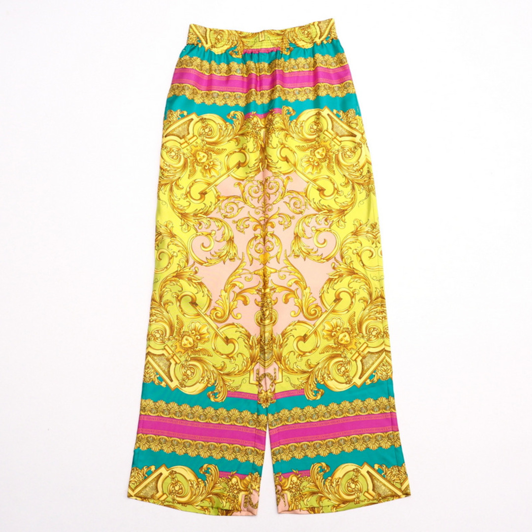 VERSACE - ■未使用品■2022年製■VERSACE ヴェルサーチェ ワイドパンツ サイズ48(175/80A) バロックプリント メデューサ パンツ イタリア製 20241004/RA1398