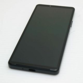 エクスペリア(Xperia)の超美品 SoftBank Xperia 10 Ⅳ A202SO ブラック M111(スマートフォン本体)